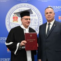 Doctor Honoris Causa al USMF „Nicolae Testemițanu” profesorul emerit Dan Lucian Dumitrașcu